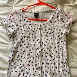 floral zelly top lookalike